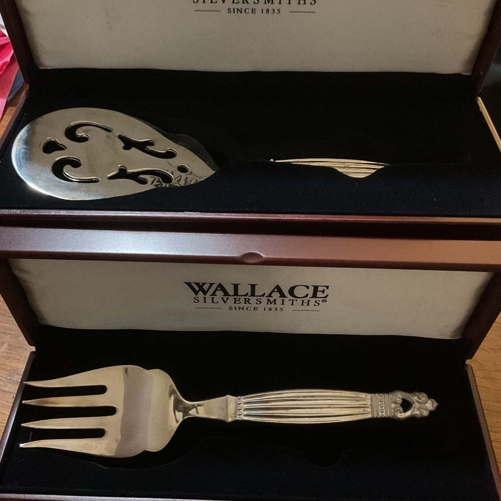 1970’s WALLCE SILVER SMITH SERVING SET